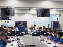 平成29年台風第5号に係る鳥取県災害警戒本部会議2