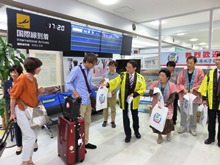 香港航空 米子香港便就航1周年記念行事1