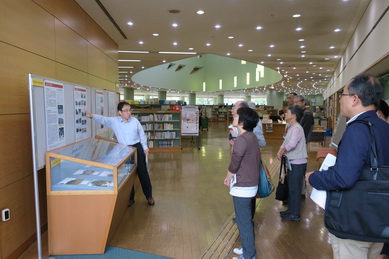 倉吉市立図書館でのギャラリートーク（その２）
