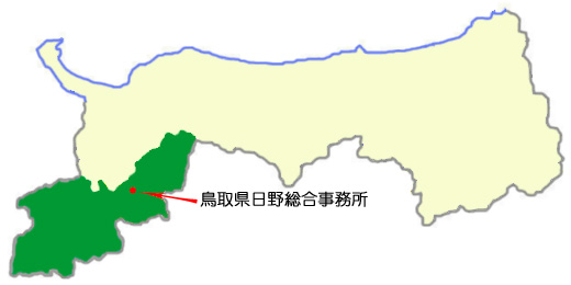 日野郡地図