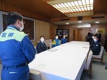 鳥取県警察特別派遣部隊からの令和6年能登半島地震に伴う活動報告会1