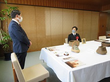 令和5年度鳥取県伝統工芸士認定証交付式1