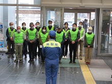令和6年能登半島地震「鳥取県災害ボランティア隊」出発式1