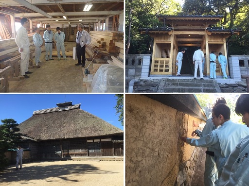 池田住研さんでの実習の様子1