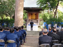 平成27年度鳥取県警察・消防殉職者慰霊祭1