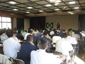 鳥取県林業安全大会の様子写真