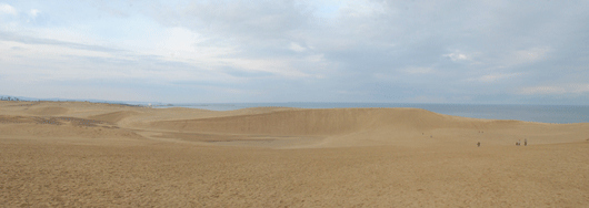 「馬の背」の風景－穏やかな日本海