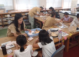 古代の扇子をつくろう