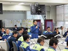 平成27年度鳥取県新型インフルエンザ等対策本部運営訓練2