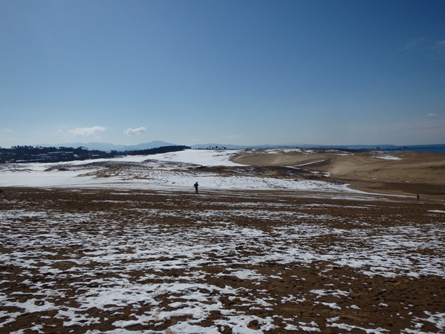 雪と砂