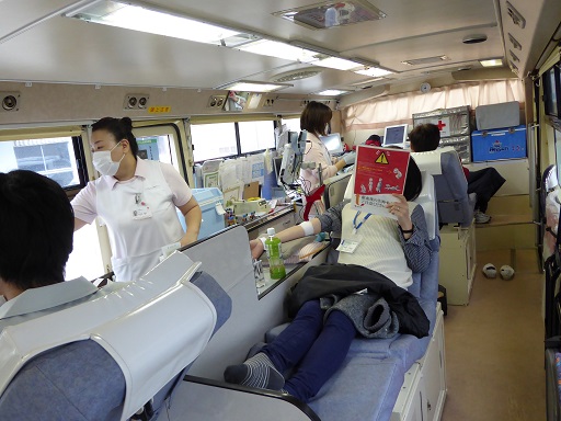 いずみ号車内の様子