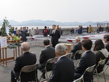 鳥取県ボート協会新艇進水式1