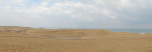 「馬の背」の風景－空気がひんやりしています