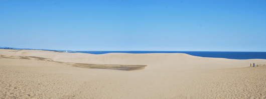 「馬の背」の風景－美しい日本海