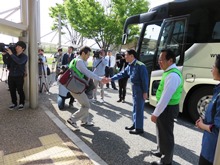 平成28年熊本地震「鳥取県災害ボランティア隊」出発式2