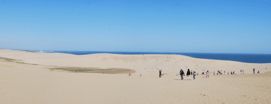 馬の背の風景