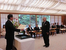 平成28年春の褒章、叙勲及び第26回危険業務従事者叙勲伝達式1