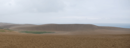 馬の背の風景