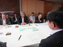 国土交通省中国地方整備局長・鳥取県知事懇談会2
