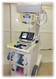移動型X線撮影装置の写真