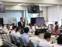 平成28年台風第18号に係る鳥取県災害警戒連絡会議1