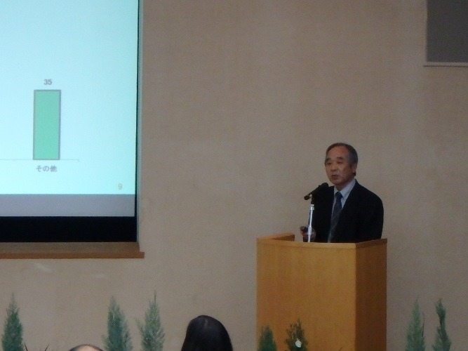 鳥取労働局木村健康安全課長による講演