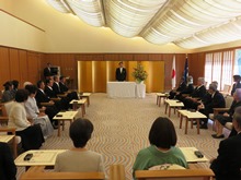 平成28年秋の褒章、叙勲及び第27回危険業務従事者叙勲伝達式1