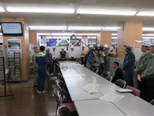 中部管内被害状況現地確認及び激励5