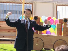 鳥取大丸屋上プロジェクト「まるにわ」グランドオープン・セレモニー1