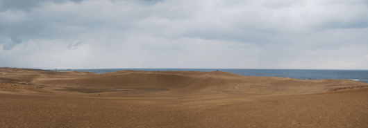 「馬の背」の風景－不安定な空模様