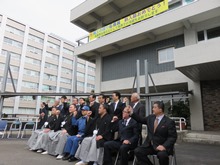 石浦関の新入幕決定をお祝いするパレード出発式2