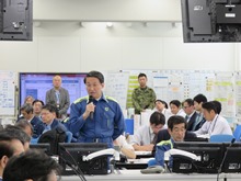 鳥取県災害対策本部会議1