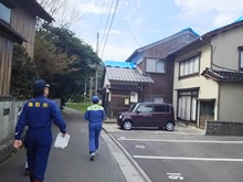 被害状況現地視察及び激励1