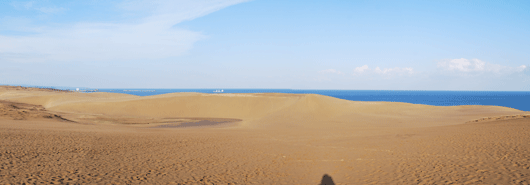 「馬の背」の風景－穏やかな陽気