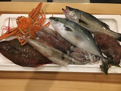 鳥取から入荷されてる鮮魚