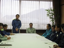 漁船転覆に係る鳥取県対策本部会議2