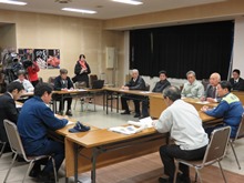 漁船転覆に係る現地対策本部会議2