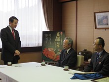 寄附金贈呈式2