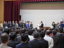 平成28年仕事納め式1