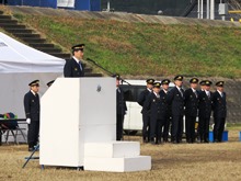 平成29年鳥取中部ふるさと広域連合消防出初式1