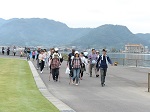 東郷湖とレトロな街並みウォーク