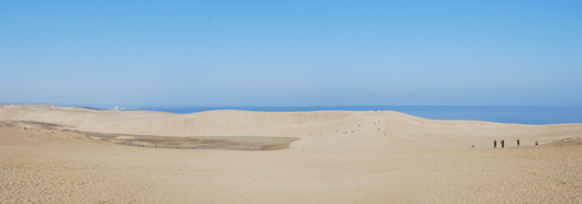 「馬の背」の風景－穏やかな陽気