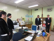 県庁内図書室・県議会図書室リニューアルオープンセレモニー2