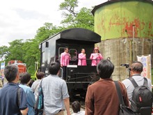 若桜鉄道ピンクSLイベント2