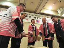 第22回北東アジア地域国際交流・協力地方政府サミット歓迎レセプション2