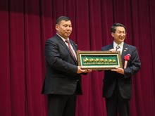 鳥取県・モンゴル中央県友好交流20周年記念行事　記念式典2