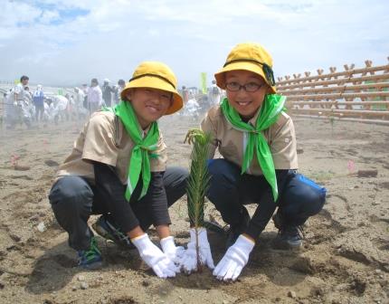 植樹の様子1