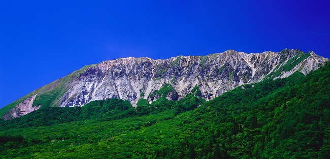 江府町から見た大山