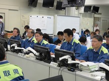 弾道ミサイル落下を想定した対応シミュレーション訓練2