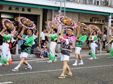 第53回鳥取しゃんしゃん祭一斉傘踊り1